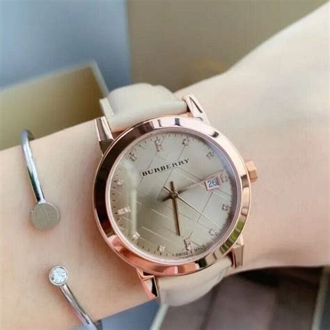 burberry rose gold stainless steel watch 38mm|Burberry BU9131 Rose Gold 38MM Stainless Steel Watch .